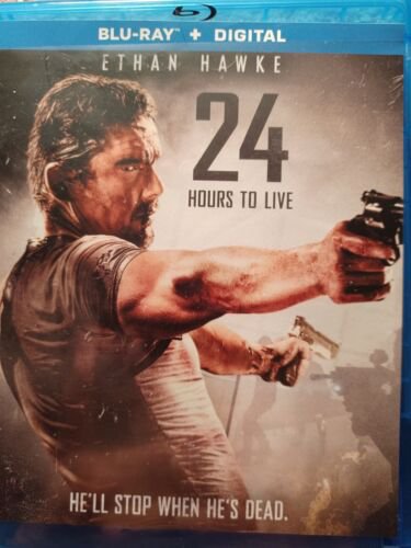 ETHAN HAWKE 24 HOURS TO LIVE BLU RAY REGION A / NO DIGITAL CODE INCLUDED.