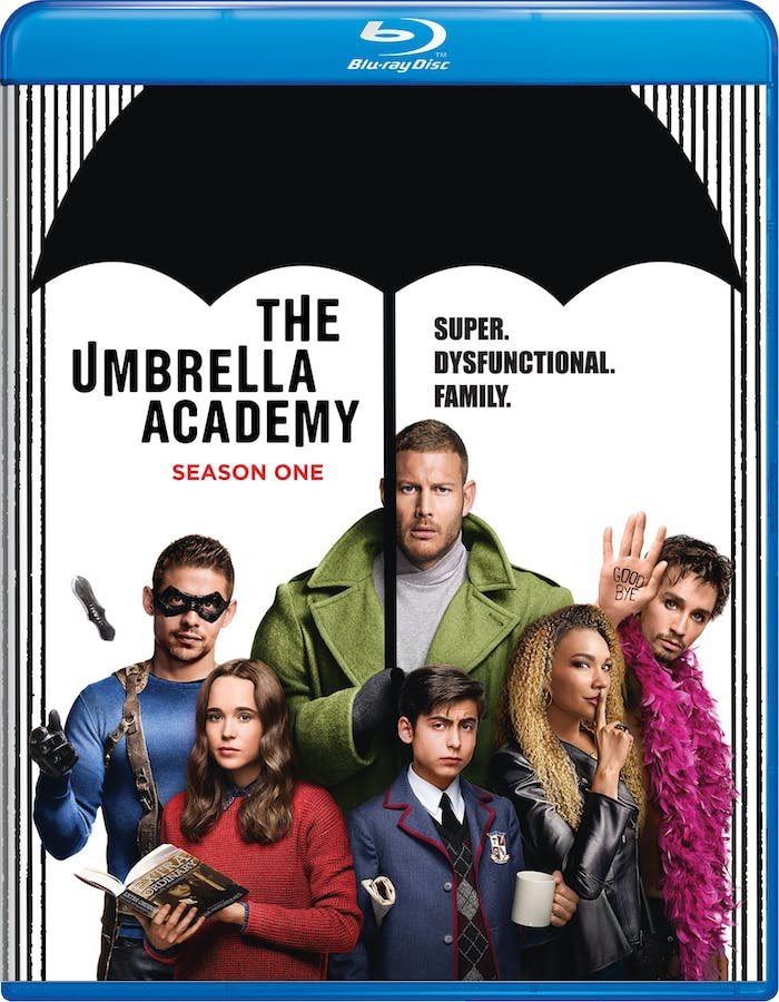 The Umbrella Academy season 1-3 blu ray region A
