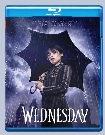 Wednesday 2022 Blu ray 2 disc set / Season 1 Region ABC 8 Episodes