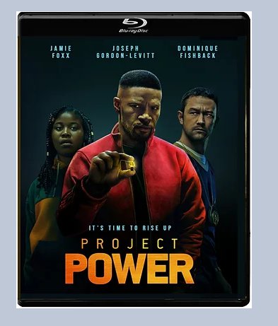 PROJECT POWER [2020 Blu-ray] Jamie Foxx / Region ABC