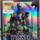 WAKANDA FOREVER 4K UHD 1 DISC + CASE+SLIP COVER 2023 MOVIE