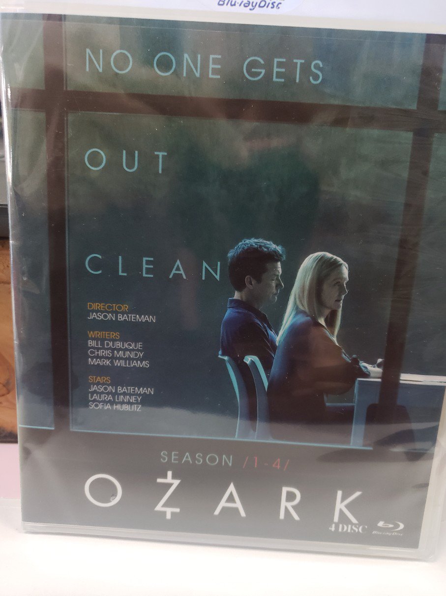 Ozark Season 14 Blu Ray 4 disc Set Region All / Preorder