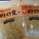 Korean food / Dried & Seasoned Sliced Squid / 바다愛 오징어 실채 140g ( 4.9 oz)x 2 pack