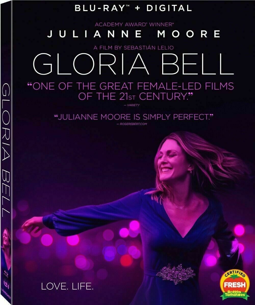 GLORIA BELL - BLU-RAY + ARTWORK CASE / Julianne Moore  / NO DIGITAL