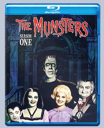 The Munsters  - Season 1 Blu ray 1964 Region all Ship worldwide