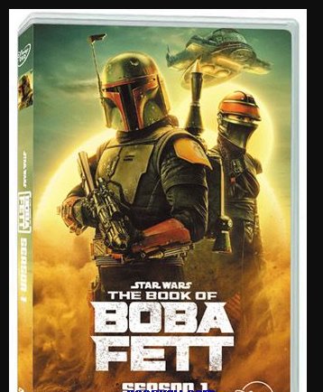STAR WARS THE BOOK OF BOBA FETT SEASON 1 DVD