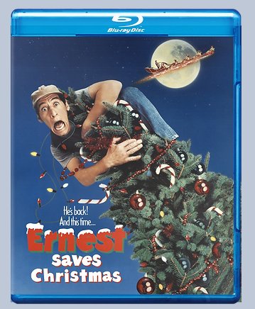 Ernest Saves Christmas Blu ray 1988 Region all Ship worldwide