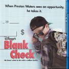 Blank Check Blu ray 1994