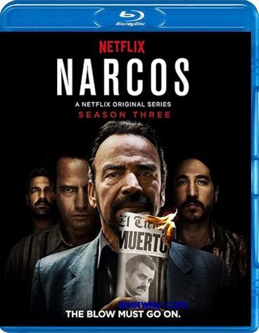 Narcos: Season 3 (Blu-ray) 2021 *
