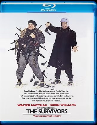 Robin Williams The survivors blu ray 1983