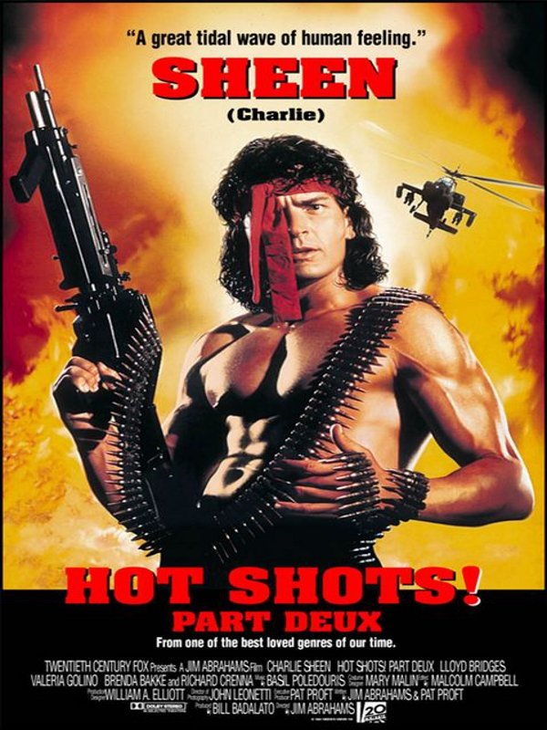 Hot Shots Part Deux blu ray 1993