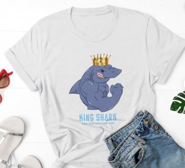 The Suicide Squad King Shark Tropical T-Shirt Unisex T-Shirt