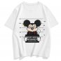 Angry Mickey Cartoon T-shirt