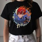 Manga My Hero Academia T Shirt Men Todoroki Tshirt