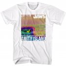 Jaws Shark Retro Amity Island Men's T Shirt Enjoy Sand Sun Surf Great White Top