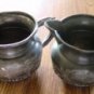 SUPERIOR QUADRUPLE SILVER PLATE CREAM AND SUGAR SET