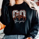 Bengals All Sports Black Sweatshirt, ADULT SIZE Unisex Heavy Blend Crewneck Sweatshirt
