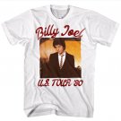 Billy Joel All About Leyna Album US Tour 1980 Mens T Shirt Vintage Pop Merch Top