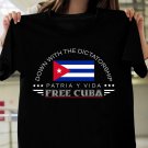 Free Cuban T-shirt Patria Y Vida Cuba Flag Shirt