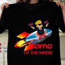 Spaceship To The Moon AMC Stock WSB Unisex T Shirt
