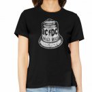 ACDC Hells Bells Album Cover Women's T Shirt Rock Band Music Concert Tour Merch