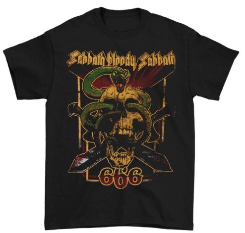 Vintage BLACK SABBATH Sabbath 666 T-shirt