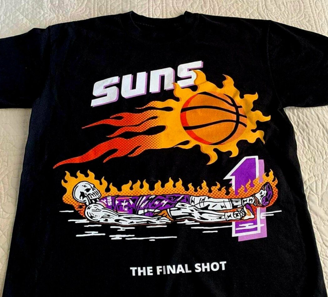 Phoenix Suns The Final Shot Devin T-Shirt Funny Black Vintage