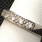 Ring Wedding Engagement White Diamonique #8 USA Seller