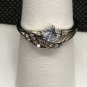 Ring Angel Wings Shape Clear Ring #33,68,69,122