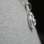 Necklace Earring Set Clear AAA CZ Circle Shape #67 USA Seller