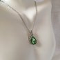 Pendant Necklace & Earring Set Cubic Zirconia #78 USA Seller
