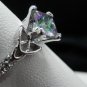 Ring Princess Cut Rainbow CZ #81 USA Seller