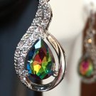 Earrings Drop Shape Rainbow Fashion Earrings #190 USA Seller