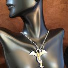 Necklace Dragon Sword Pendant Glow in the Dark #204 USA Seller