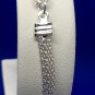 Bracelets 3 pc. Small Ankle or Wrist Rhinestone Heart Infinity #228 USA Seller