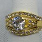 Ring 3 pc Wedding Engagement Inscribed Set #295 USA Seller