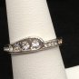 Ring Engagement Wedding 3 pc set Engraved I Love You #146 USA Seller