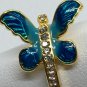 Ring Butterfly Inlay Unique Different #222 USA Seller