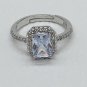 Ring Simple Crystal Solitaire #321 USA Seller