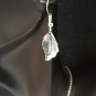 Necklace Earring Set Rhodiumized Tree Pendant #347 USA Seller