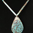Patina Metal Choker Style Necklace #375 USA Seller