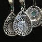 Earrings 4 Pair Three Dangle, 1 Post Pair #447