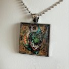 Necklace Colorful OWL Pattern Pendant #604 Necklace Colorful OWL Pattern Pendant #604