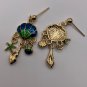 Earrings Shell Star Stud Earrings Blue #659