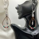 Earrings Western Style Hollow Teardrop Flower Earrings #660