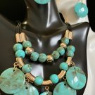 SET Necklace Earrings Southwestern Style  #850