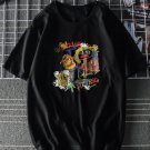 Cartoon & Letter Graphic Tee