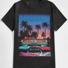Diner Restaurant And Cars Tee