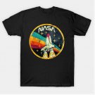 USA Space Agency Vintage Colors V03 T-Shirt