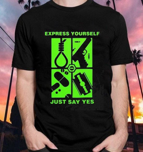Type O Negative - Express Yourself Just Say Yes Essential T-Shirt